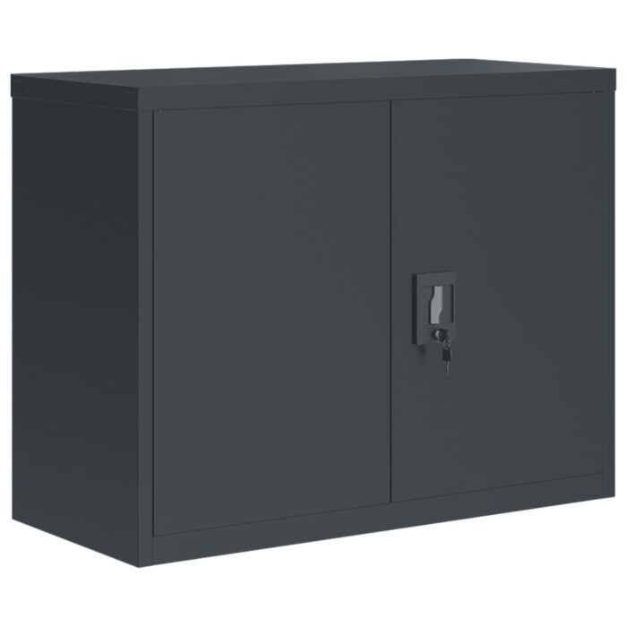 Classeur anthracite 90x40x110 cm acier – Image 5