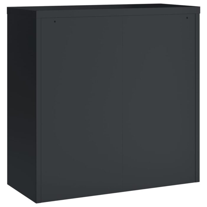 Classeur anthracite 90x40x130 cm acier – Image 8