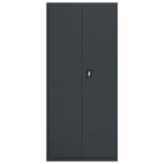 Classeur anthracite 90x40x240 cm acier – Image 6