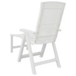 Chaise longue blanc plastique – Image 3