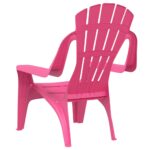 Chaises de jardin pour enfants lot de 2 rose 37x34x44 cm PP – Image 4