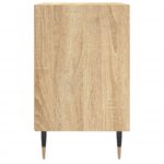 Tables de chevet 2pcs chêne sonoma 40x30x50cm bois d'ingénierie – Image 4