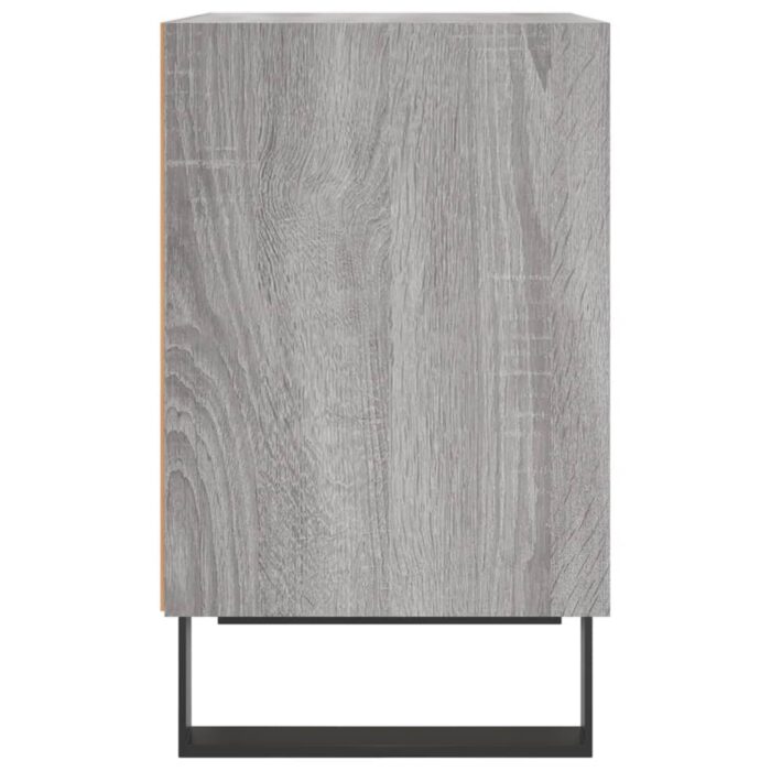 Tables de chevet 2 pcs sonoma gris 40x30x50cm bois d'ingénierie – Image 4