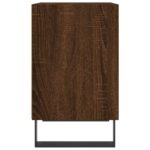Table de chevet chêne marron 40x30x50 cm bois d'ingénierie – Image 3