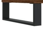 Tables de chevet 2pcs chêne marron 40x30x50cm bois d'ingénierie – Image 6