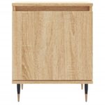 Tables de chevet 2pcs chêne sonoma 40x30x50cm bois d'ingénierie – Image 3