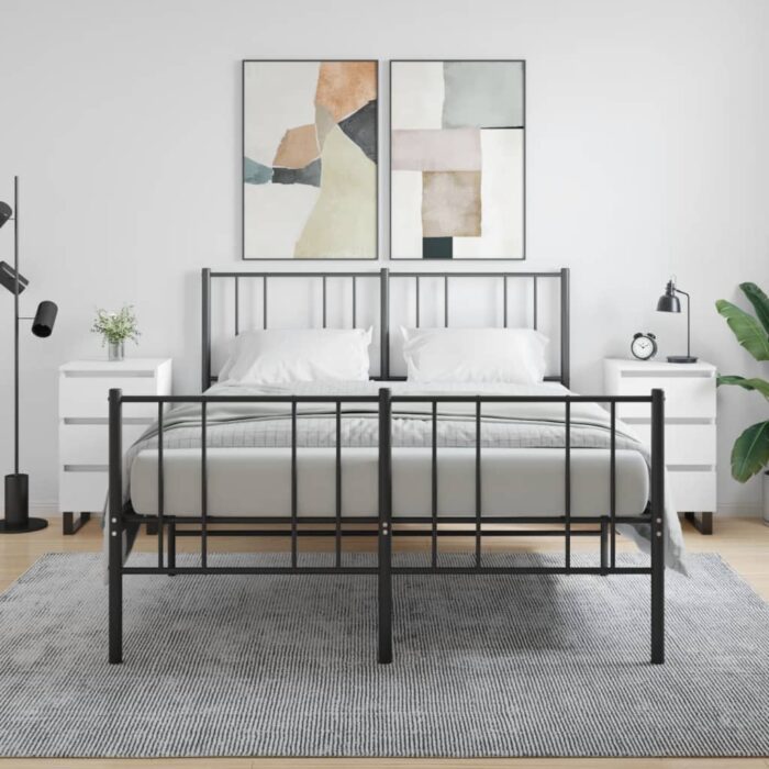 VXL8720845905927_m_en_hd_1.jpg Tables de chevet 2 pcs blanc 40x35x69 cm bois d’ingénierie – Image 1