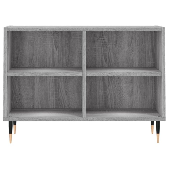 Meuble TV sonoma gris 69,5 x 30 x 50 cm bois d'ingénierie – Image 2