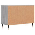 Meuble TV sonoma gris 69,5 x 30 x 50 cm bois d'ingénierie – Image 4