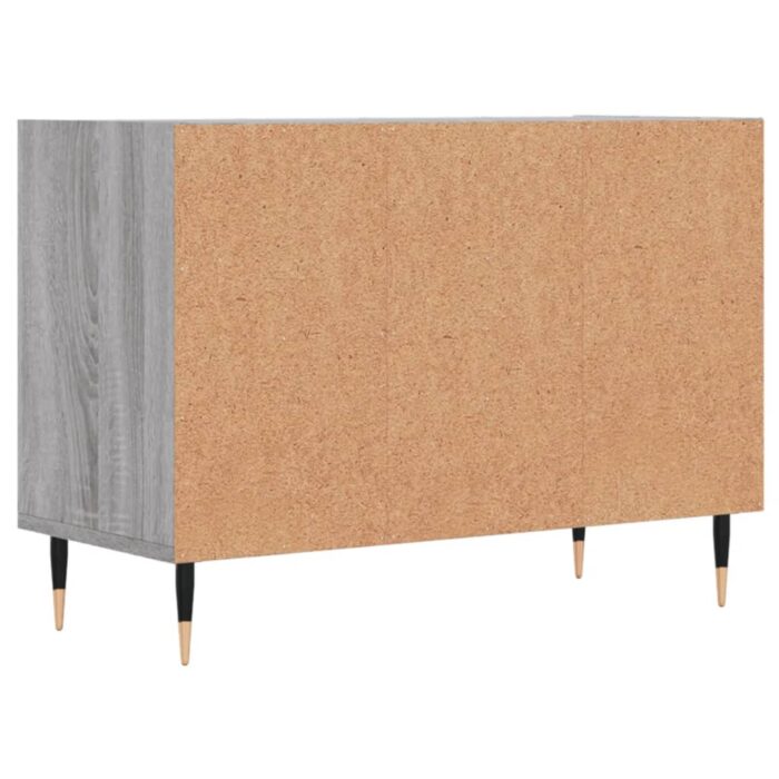 Meuble TV sonoma gris 69,5 x 30 x 50 cm bois d'ingénierie – Image 4