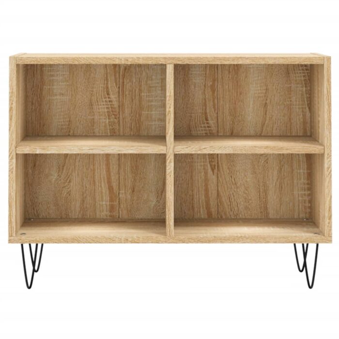 Meuble TV chêne sonoma 69,5 x 30 x 50 cm bois d'ingénierie – Image 2
