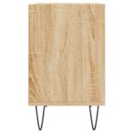 Meuble TV chêne sonoma 69,5 x 30 x 50 cm bois d'ingénierie – Image 3