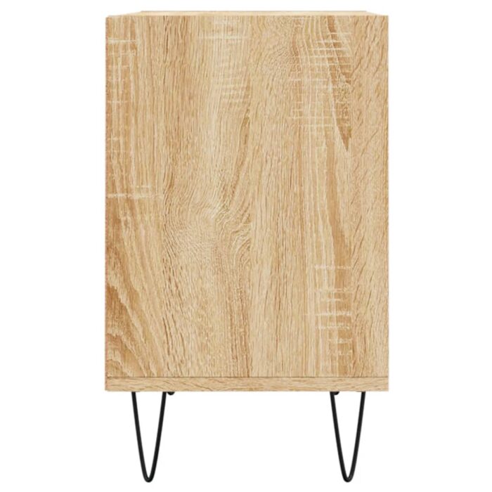 Meuble TV chêne sonoma 69,5 x 30 x 50 cm bois d'ingénierie – Image 3