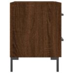 Tables de chevet 2 pcs chêne marron 40x35x47,5 cm – Image 5