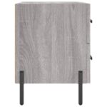 Tables de chevet 2 pcs sonoma gris 40x35x47,5 cm – Image 5