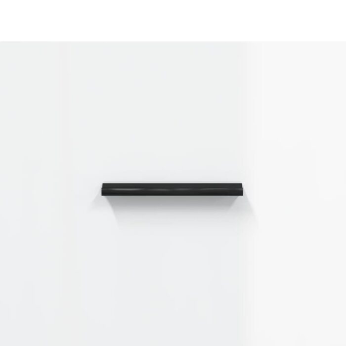 Tables de chevet 2 pcs blanc brillant 40x35x47,5 cm – Image 8