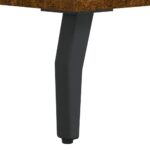 Tables de chevet 2pcs chêne fumé 40x35x47,5cm bois d’ingénierie – Image 9