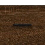 Tables de chevet 2 pcs chêne marron 40x35x47,5 cm – Image 8