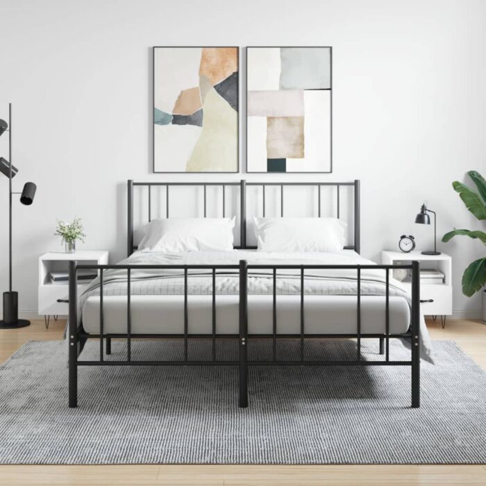 VXL8720845910006_m_en_hd_1.jpg Tables de chevet 2 pcs blanc 40x35x47,5 cm bois d’ingénierie – Image 1