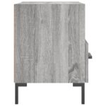 Tables de chevet 2 pcs sonoma gris 40x35x47,5 cm – Image 6