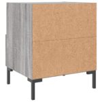Tables de chevet 2 pcs sonoma gris 40x35x47,5 cm – Image 7