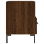 Tables de chevet 2 pcs chêne marron 40x35x47,5 cm – Image 6