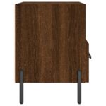 Tables de chevet 2 pcs chêne marron 40x35x47,5 cm – Image 6