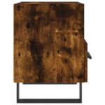 Tables de chevet 2pcs chêne fumé 40x35x47,5cm bois d’ingénierie – Image 6
