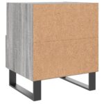Tables de chevet 2 pcs sonoma gris 40x35x47,5 cm – Image 7