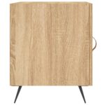 Tables de chevet 2 pcs chêne sonoma 40x40x50 cm bois ingénierie – Image 5