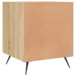 Tables de chevet 2 pcs chêne sonoma 40x40x50 cm bois ingénierie – Image 6