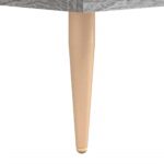 Table de chevet sonoma gris 40x40x50 cm bois d'ingénierie – Image 9