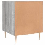 Tables de chevet 2 pcs sonoma gris 40x40x50cm bois d'ingénierie – Image 8