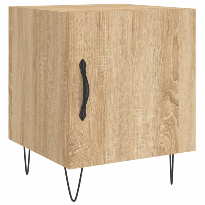 VXL8720845911348_g_en_hd_3.jpg Tables de chevet 2 pcs chêne sonoma 40x40x50 cm bois ingénierie – Image 3