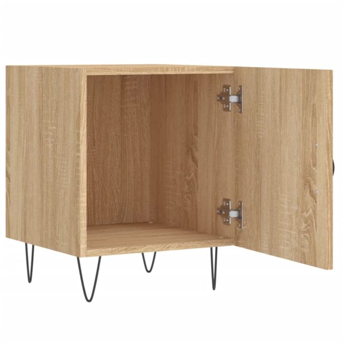 VXL8720845911348_g_en_hd_6.jpg Tables de chevet 2 pcs chêne sonoma 40x40x50 cm bois ingénierie – Image 6