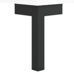 Tables de chevet 2 pcs blanc brillant 40x40x50 cm – Image 10