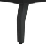 Table de chevet noir 40x40x50 cm bois d’ingénierie – Image 9