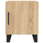 Tables de chevet 2 pcs chêne sonoma 40x40x50 cm bois ingénierie – Image 5