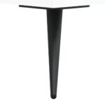 Table de chevet blanc brillant 40x40x66 cm bois d'ingénierie – Image 8