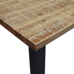 Table à manger 150x90x75 cm bois d'acacia solide – Image 5
