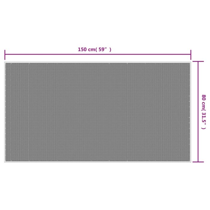 Tapis d'extérieur 80x150 cm design réversible – Image 5