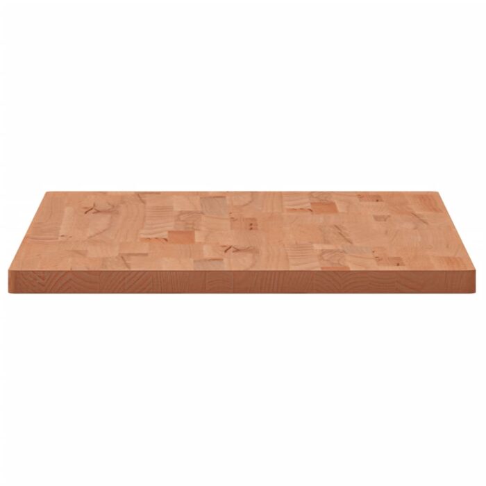 Dessus de table 100x50x2,5cm rectangulaire bois massif de hêtre – Image 3