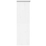Garde-robe BODO blanc 99x53,5x173 cm bois massif de pin – Image 3