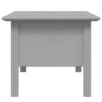 Table basse BODO gris 100x55x46 cm bois de pin massif – Image 3