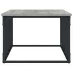 Table basse sonoma gris 100x50x35,5 cm bois d'ingénierie – Image 3