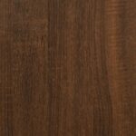 Table console chêne marron 100x34,5x75 cm bois d'ingénierie – Image 8