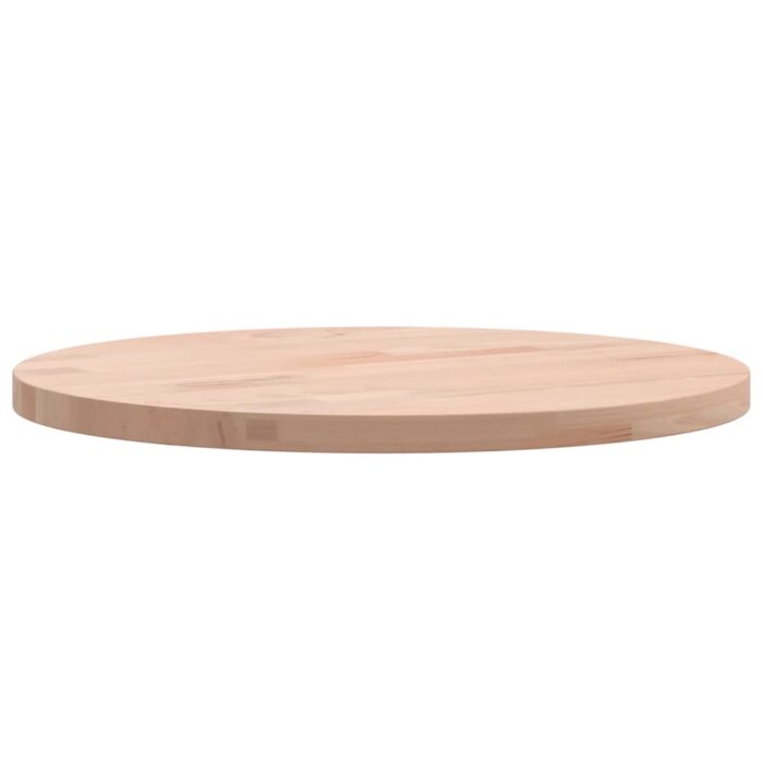 Dessus de table Ø30x1,5 cm rond bois massif de hêtre – Image 3