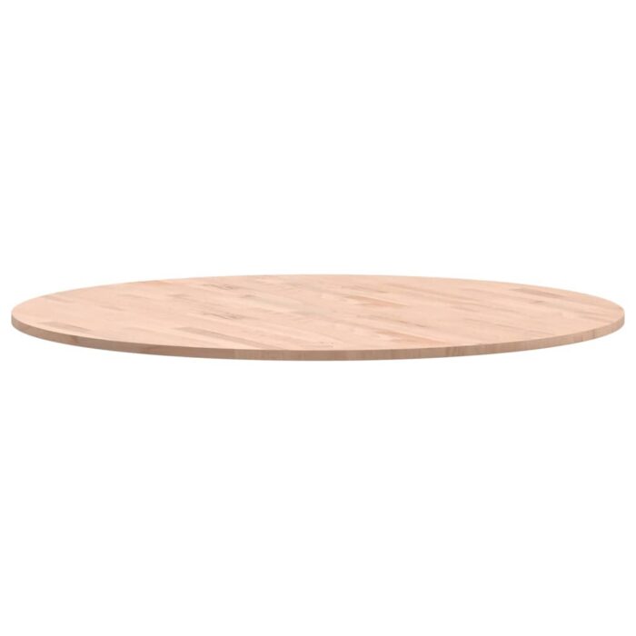 Dessus de table Ø90x1,5 cm rond bois massif de hêtre – Image 3
