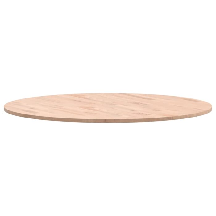 Dessus de table Ø90x1,5 cm rond bois massif de hêtre – Image 4