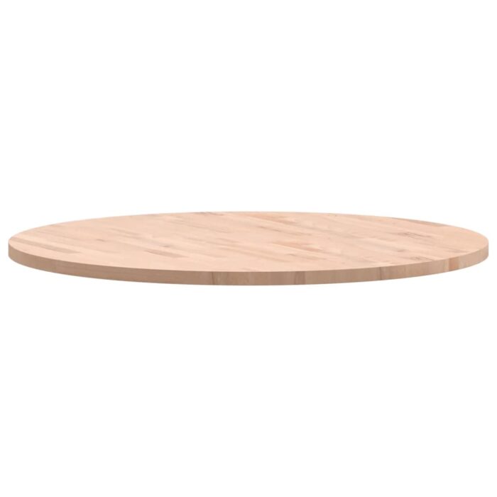 Dessus de table Ø90x2,5 cm rond bois massif de hêtre – Image 3